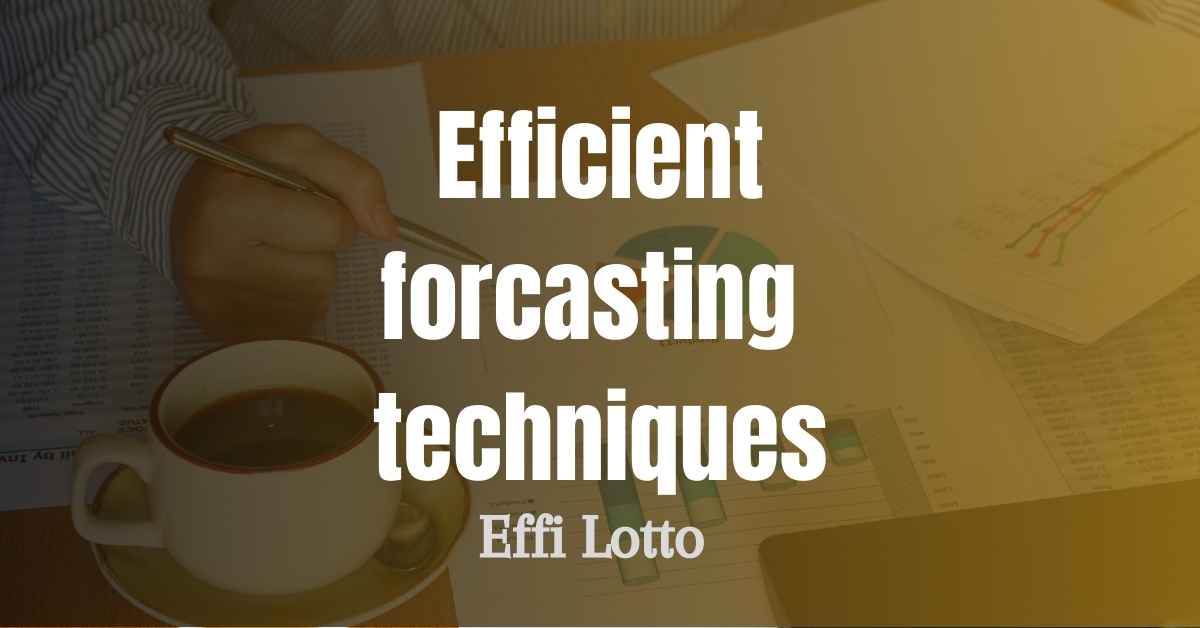 efficient forecasting techniques